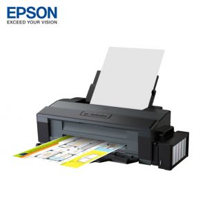爱普生（EPSON）L1300 墨仓式高速 A3+图形设计专用彩色打印机喷墨四色双黑长幅打印 A3打印机原装连供