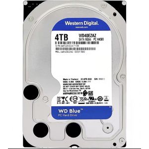 WD/西部数据WD40EZAZ 西数4T台式机械硬盘3.5寸 4T蓝盘可监控录像