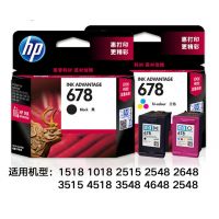 惠普（HP） 678墨盒(适合3547 4648 3548 2648 2515 1018 1518) HP678彩色墨盒/约150页（A4纸5%覆盖面）